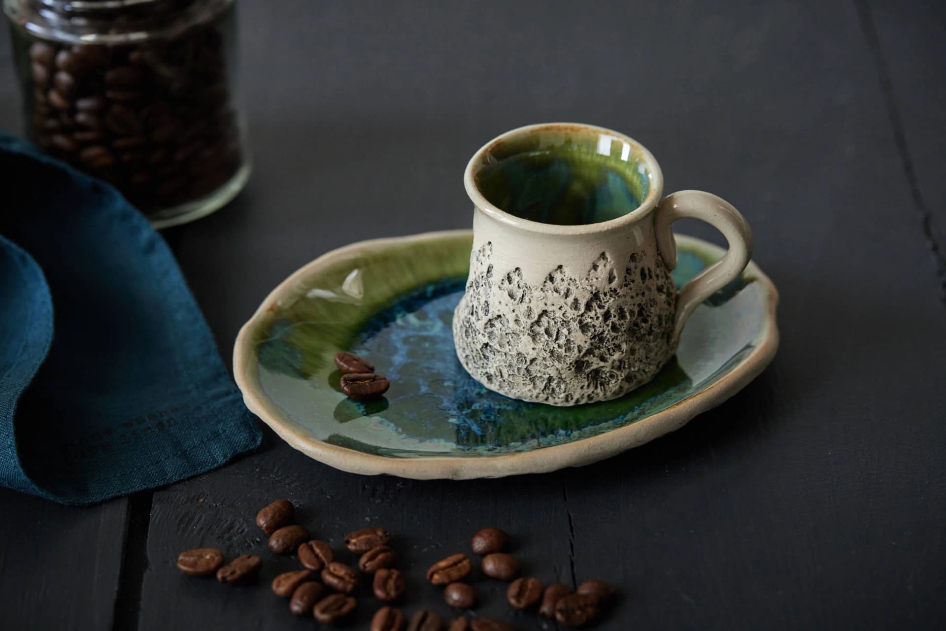 Espresso cups with saucer